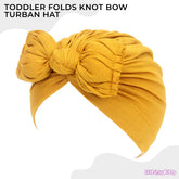Compact and Stylish Baby Cap (Bow Yellow)